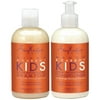 SheaMoisture Mango & Carrot Kids, Extra-Nourishing, Shampoo and Conditioner, Orange Blossom Extract, Dry, Delicate Hair, 8 fl oz