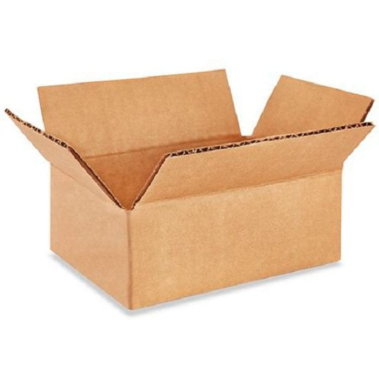 100-6 x 2 x 2 White Corrugated Shipping Mailer Packing Box Boxes 