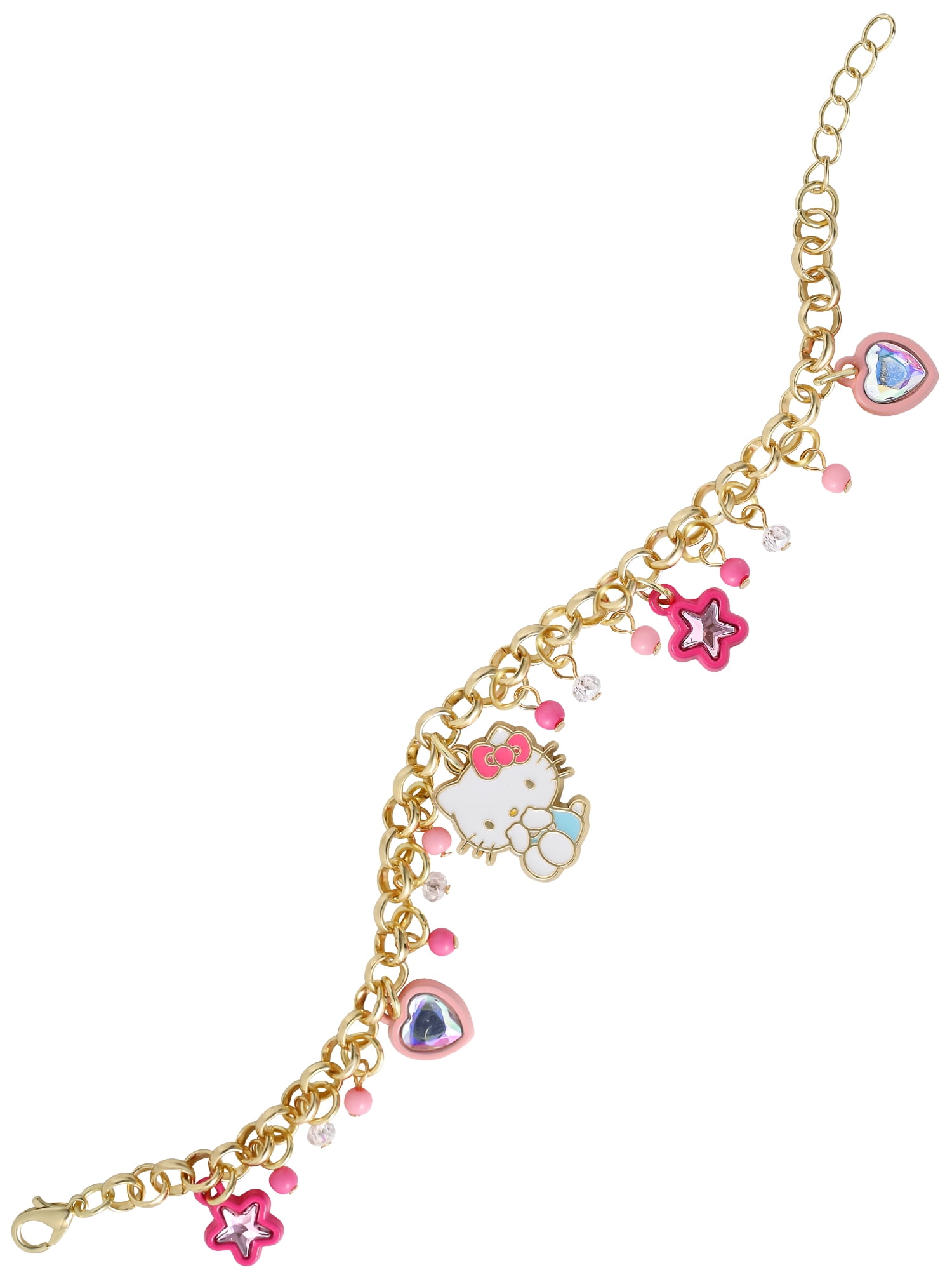Sanrio Hello Kitty Charm Bracelet with Decorative Accents