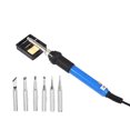 thumbnail image 2 of 60W Wood Burning Pen Pyrography Tool Set DIY Craft Soldering Carving Kit (EU Plug 220V), 2 of 8
