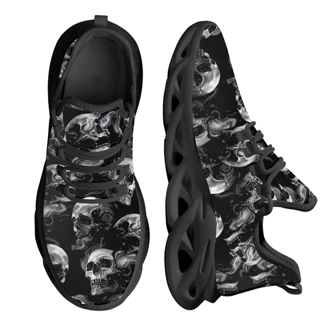 Zapatillas deportivas para hombre, zapatos de tecnólogo radiológico con estampado azul, informales, ligeras, planas, calzado para hombre