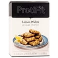 thumbnail image 1 of PROTIFIT - Barra de oblea alta en proteínas, 15 g de proteína, baja en calorías, baja en carbohidratos, baja en grasas, sin grasas trans, sin colesterol, compatible con proteínas ideales, 5 porciones, 1 of 5