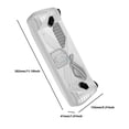 thumbnail image 2 of Consola Carcasa TPU Suave Anti Caída con Soporte para Rog Ally Blanco, 2 of 4
