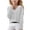White, variant on Bmisegm Girls Sweater V Neck Long Sleeve Knit Pullover Cozy Casual Top for Autumn Winter Children Kids Fall Sweaters
