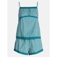 thumbnail image 6 of Joyspun Women's Sleep Cami and Shorts Set with Lace Trim, Sizes XS-3X, 6 of 6