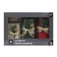 thumbnail image 1 of Hometrends Fluted Foliage LED Pillar Candle Set with Remote Control, 1 of 5