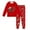 Red, variant on 67 shirt B'oys Themed Long Sleeve Pajama Cozy Holiday Print Loungewear For K'ids Festive Nightwear Outfit Soft Blend Sleepwear Two Piece Pajamas For C'hildren Comfortable Homewear