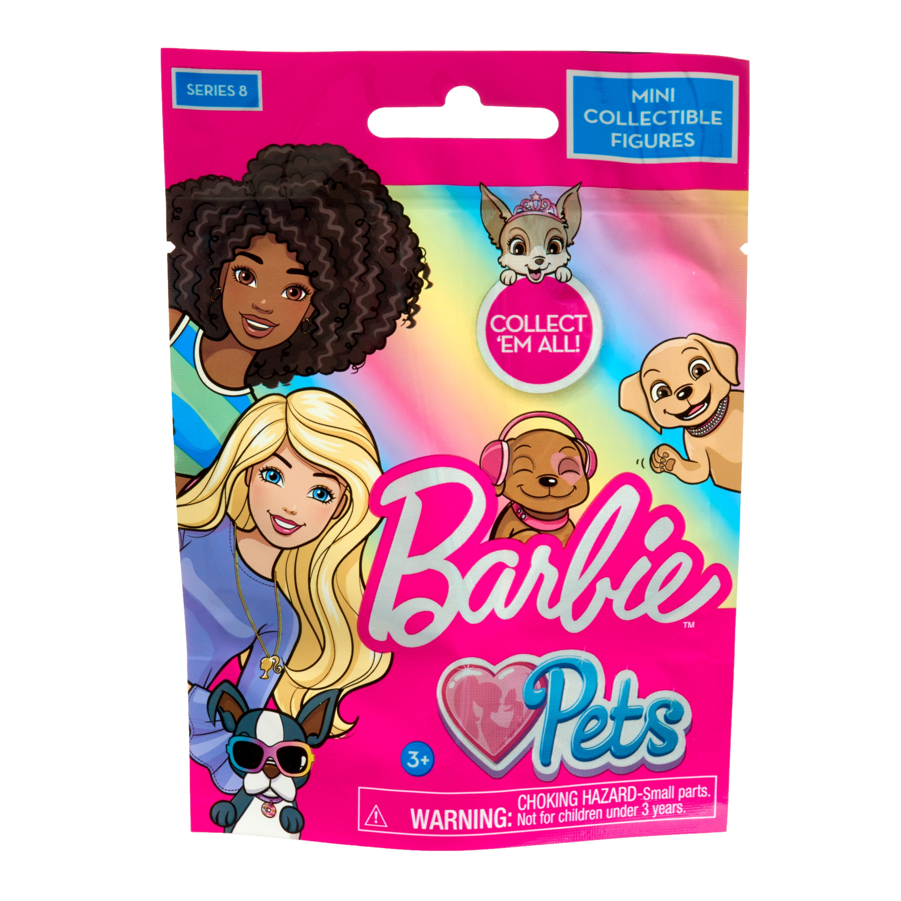 Barbie 2017 Series 2 Blind Bag Pets Mini Figurine Sheepdog ❤️ Flocked 