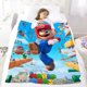 thumbnail image 5 of Super Mario anti-pilling, suave, ligera, esponjosa y acogedora de lujo para hogar y cocina – Perfecta para niños y adultos,120X150cm, 5 of 6
