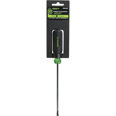 

Greenlee Screwdriver Flat-Cab 3/16X6