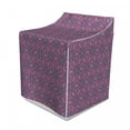 thumbnail image 1 of Oriental Washer Cover, Ethnic Style Mosaic Pattern Bohemian Traditional Geometric Folk Ornaments, Suitable for Dryer and Washing Machine, 29" x 28" x 40", Pale Eggplant Pink, by Ambesonne, 1 of 3