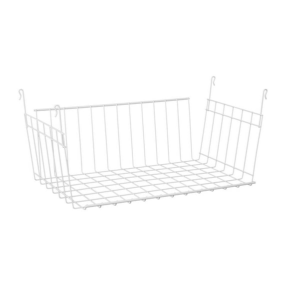 Open Box ClosetMaid 17 Inch Hanging Basket for Wire Shelving Closet Organizer