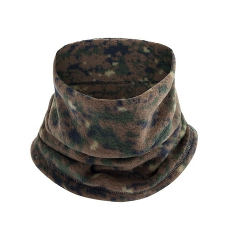 Winter Camo Neck Warmer Gaiter Ski Mask Fleece Windproof Face Scarf Bandana US