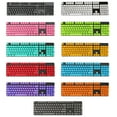 thumbnail image 3 of Walbest 104Pcs/Set PBT Backlit Key Cap Keycaps, Universal Mechanical Keyboard Keycaps, 3 of 7
