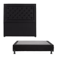 thumbnail image 1 of Box Base Cama Queen Size + Cabecera Mary Negro, 1 of 7