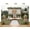 5x3FT, variant on Outdoor Garden Wedding Backdrop Flowers Trees Surrounded by Gazebo Lawn Proposal Engagement Photography Background Bridal Shower Mother's Day Party Decorations Banner Supplies Photo Booth Props