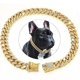 thumbnail image 2 of . Collar Sparkldog Con Cadena Cubana Para Perros De 13 Mm, 2 of 7