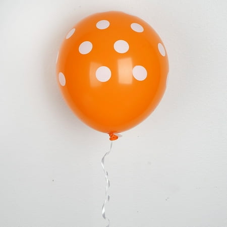 BalsaCircle 25 pcs 12-Inch Polka Dots Round Latex Helium Air Balloons Wedding Events Birthday Reception Party Wholesale Decorations