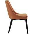 thumbnail image 3 of Modway Marquis 20.5" Solid Rubberwood and Vegan Leather Dining Chair in White, 3 of 7