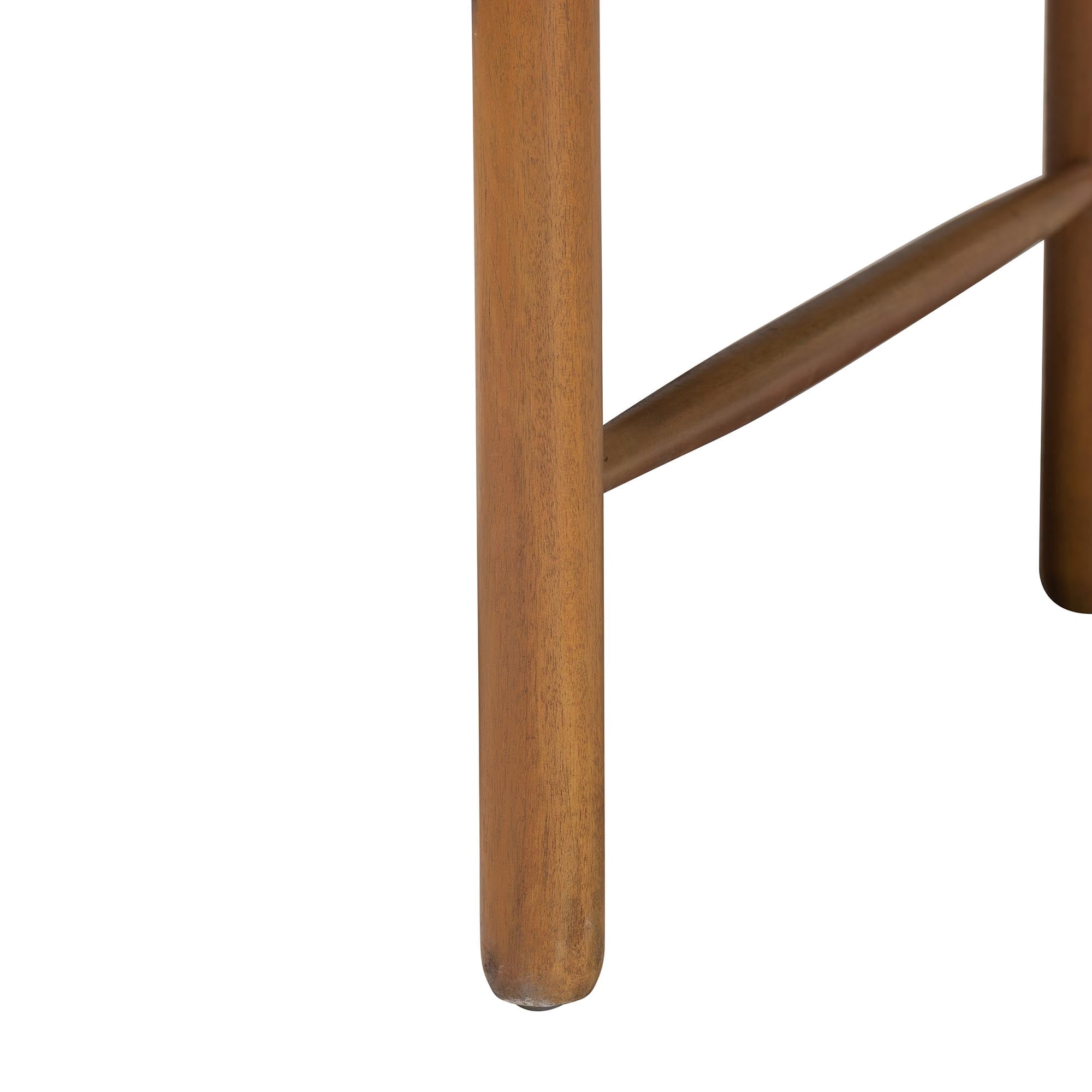 bali & pari Elvera Boho Dining Chair, 19.3" H Seat Height, Light Walnut