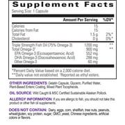 Innovixlabs Triple Strength Omega-3 from Fish Oil Softgels, 200 Ct