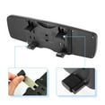 thumbnail image 4 of HLONK 360° Rotatable Rearview Mirror  Blue Interior Rear View Mirror Anti Glare Rear View Mirror for Car Truck with Crystal Diamonds for Women Car Interior Trim, 4 of 7