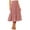 Pink, variant on Fantaslook Midi Pleated Skirts for Women Polka Dot Swing High Waist Maxi Skirt with Pockets Dresses