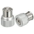 thumbnail image 1 of 10uds Tornillos M5-0.8x5.84mm Unique Bargains de acero inoxidable para Computadora caja con cabeza moleteada, 1 of 6