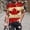 Khaki-F, variant on Men's Canada Day T-Shirt Canada Flag Patriotic Short Sleeve Casual Vintage Maple Leaf Graphic Blouse Tee Red