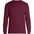 thumbnail image 5 of Lands' End Essentials Men's Long-Sleeve Soft Cotton T-Shirt - Relaxed Easy Fit, 5 of 5