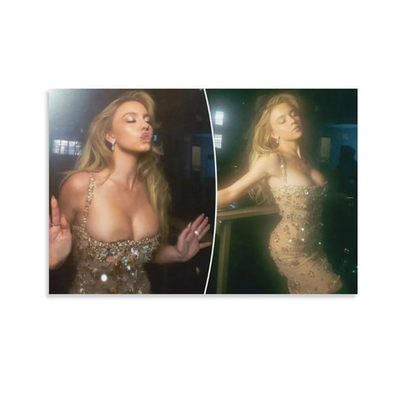 Sydney Sweeney Hot Girl Sexy Poster (29) Art Poster Canvas Painting Decor Wall Print Photo Gifts Home Modern Decorative Posters 24x36inch(60x90cm)