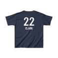 thumbnail image 2 of The Goat Caitlin Clark 22 for Women's Basketball Fan Gift Kids Cotton Tee, 2 of 2