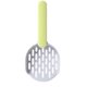 thumbnail image 1 of Cat Litter Scoop Smoothing Handle Sturdy Plastic Hanging Hook Easy to Clean Kitten Pooper Lifter for Home Litter Box Gray and Green, 1 of 1