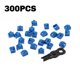 thumbnail image 2 of 300Pcs Blue RJ45 Port Ethernet LAN Hub Anti Dust Cover Plug Cap, 2 of 5