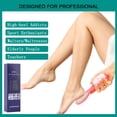 thumbnail image 4 of FrostHike Multi Purpose 4 in 1 Feet Pedicure Tools with Foot Scrubber. Pumice Stone. Foot Rasp and Sand Paper for Home Foot Care (Red PedicureFootFile), 4 of 5