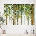 thumbnail image 1 of Designart - Green Forest Study - Modern Farmhouse Canvas Artwork, 1 of 1
