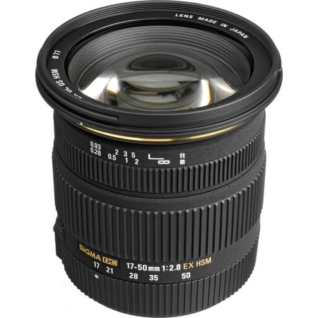 Sigma 17-50mm f/2.8 EX DC OS HSM Lens for Nikon DSLRs w/APS-C Sensors 583306
