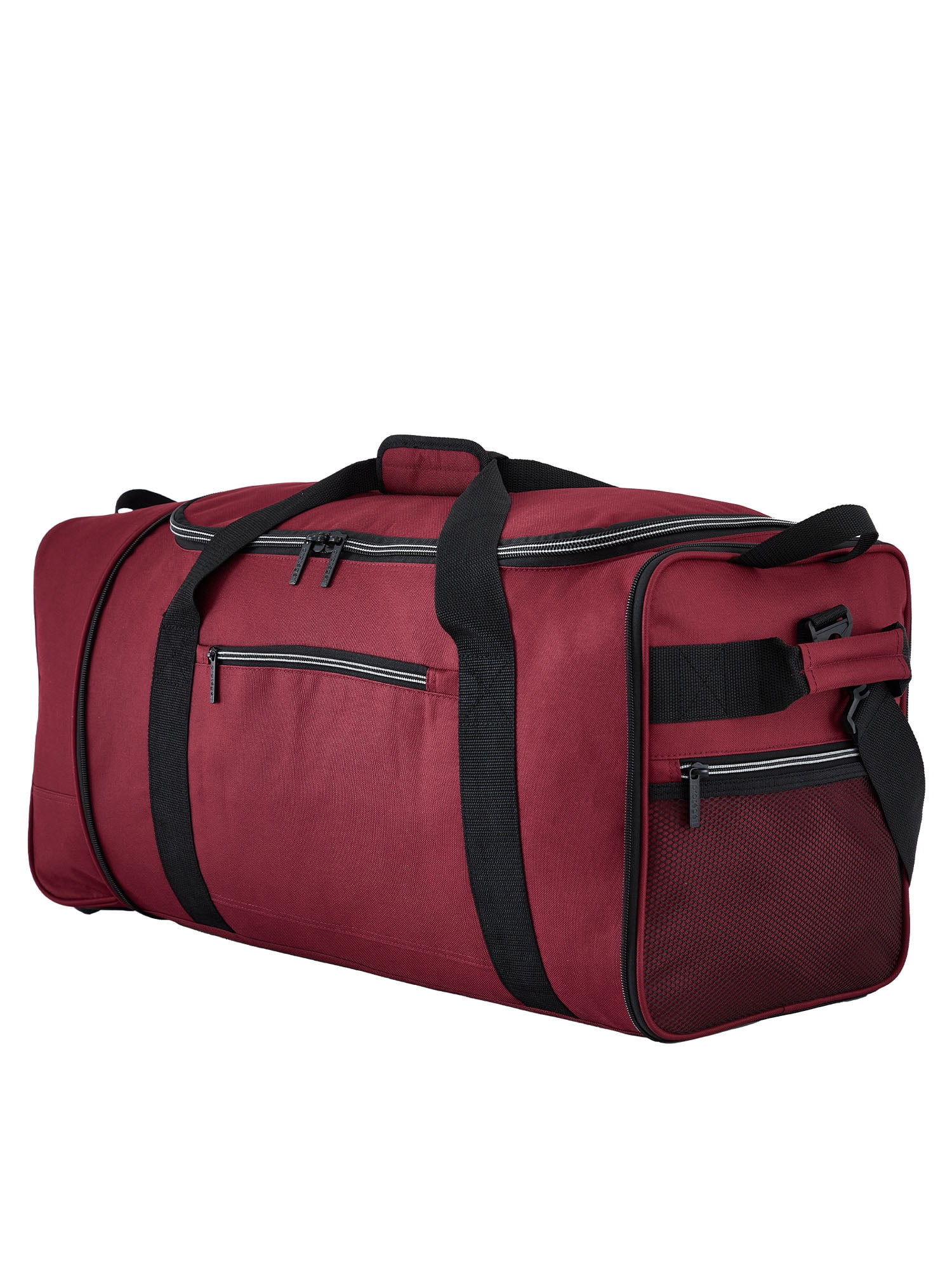 Protégé 28-inch Collapsible Rolling Duffel Bag, Red