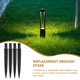 thumbnail image 3 of unbranded 25Ud Stakes De Plástico Negro Para Luces Solares Exteriores Accesorios Duraderos Y Resistentes A Intemperie, 3 of 8