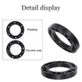 thumbnail image 6 of 12mm 1/2'' Hub Aluminum Steering Wheel Hub Adapter Spacer Kit For MOMO Black, 6 of 7