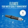 thumbnail image 3 of Pentair Durable Easy to Clean Plastic Standard Probe Replacement for IntelliChem Chemical Control Systems Water pH Sensor, Black, 3 of 8