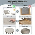 thumbnail image 3 of Werph Patio Furniture Set 3 Pieces, Outdoor Furniture with Bistro Table and Patio Chairs Set of 2, Resin Patio Furniture, Balcony Furniture Conversation Set for Garden Pool, 3 of 8