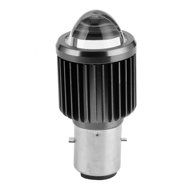 Faro LED para motocicleta BA20D, 3500lm, 6000K, Color de luz blanca, focos brillantes para moto Jadeshay A