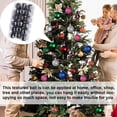 thumbnail image 3 of Bearachild 30 piezas de bolas de Navidad adornos inastillables decoraciones para árboles de Navidad juego de bolas colgantes para decoración de fiesta de Kits de decoración para fiestas gris oscuro Bearachild HA007626-09B, 3 of 6