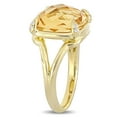 thumbnail image 3 of Everly Women's Citrine and Topaz Yellow Gold Plated Ring, 3 of 7