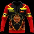 thumbnail image 2 of Sudadera con capucha con estampado 3D de lagarto, tortuga, roca y bandera aborigen, novedad en sudaderas y sudaderas para hombres y mujeres, sudadera con capucha de moda, 2 of 4