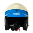 thumbnail image 4 of 3 Snap-Button Visor Shield Lens Visor Flip Up Wind Shield for Open Face Motorcycle Helmet, 4 of 7