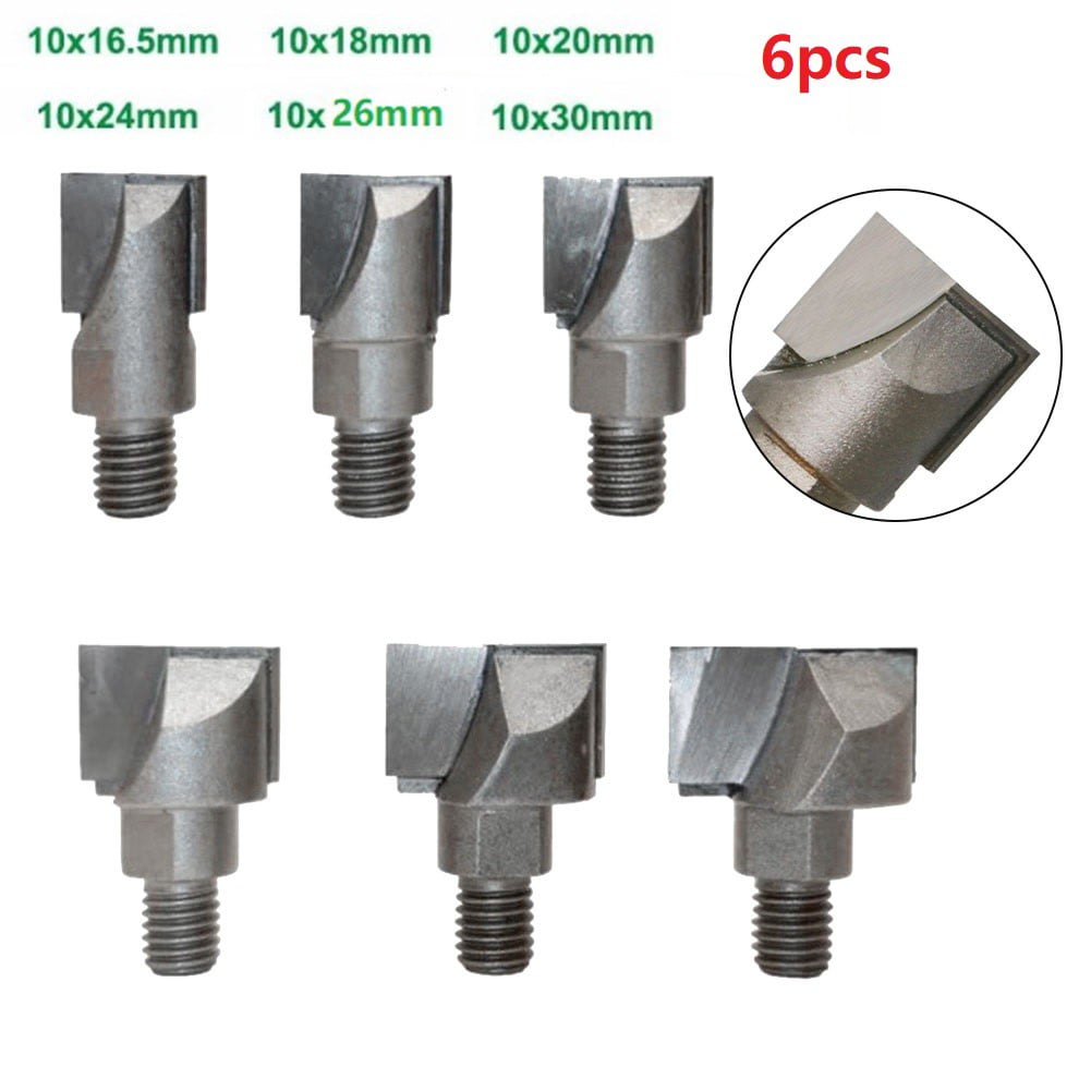 10x 8mm Shank CNC Router Bottom Cleaning Bit Milling Cutter Woodworking Tool 