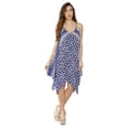 thumbnail image 4 of Just Love Handkerchief Dress / Summer Dresses (Radiant Rose - Blue, Medium), 4 of 4