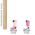 thumbnail image 6 of Big Dot of Happiness Rodeo Cowgirl - DIY Shaped Pink Western Party Cut-Outs - 24 Count, 6 of 6